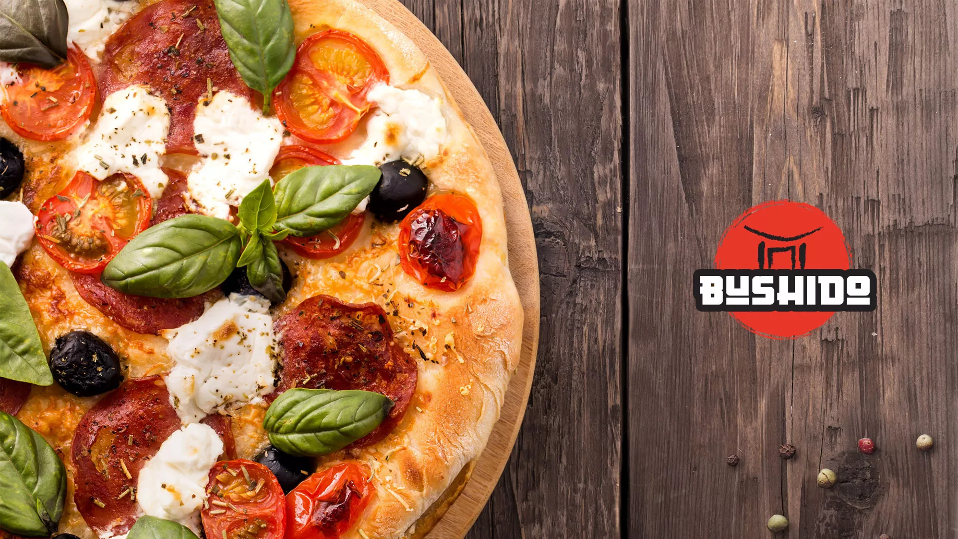 Разработка сайта для пиццерии «BUSHIDO» в Сланцах