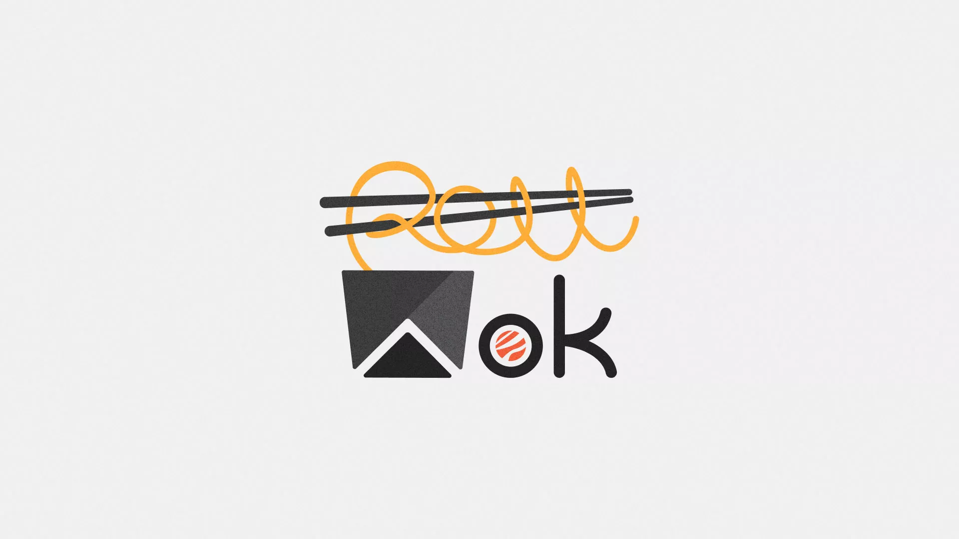 Разработка логотипа в Сланцах для суши-бара «Roll Wok Club» Разработка логотипа в Сланцах для суши-бара «Roll Wok Club»
