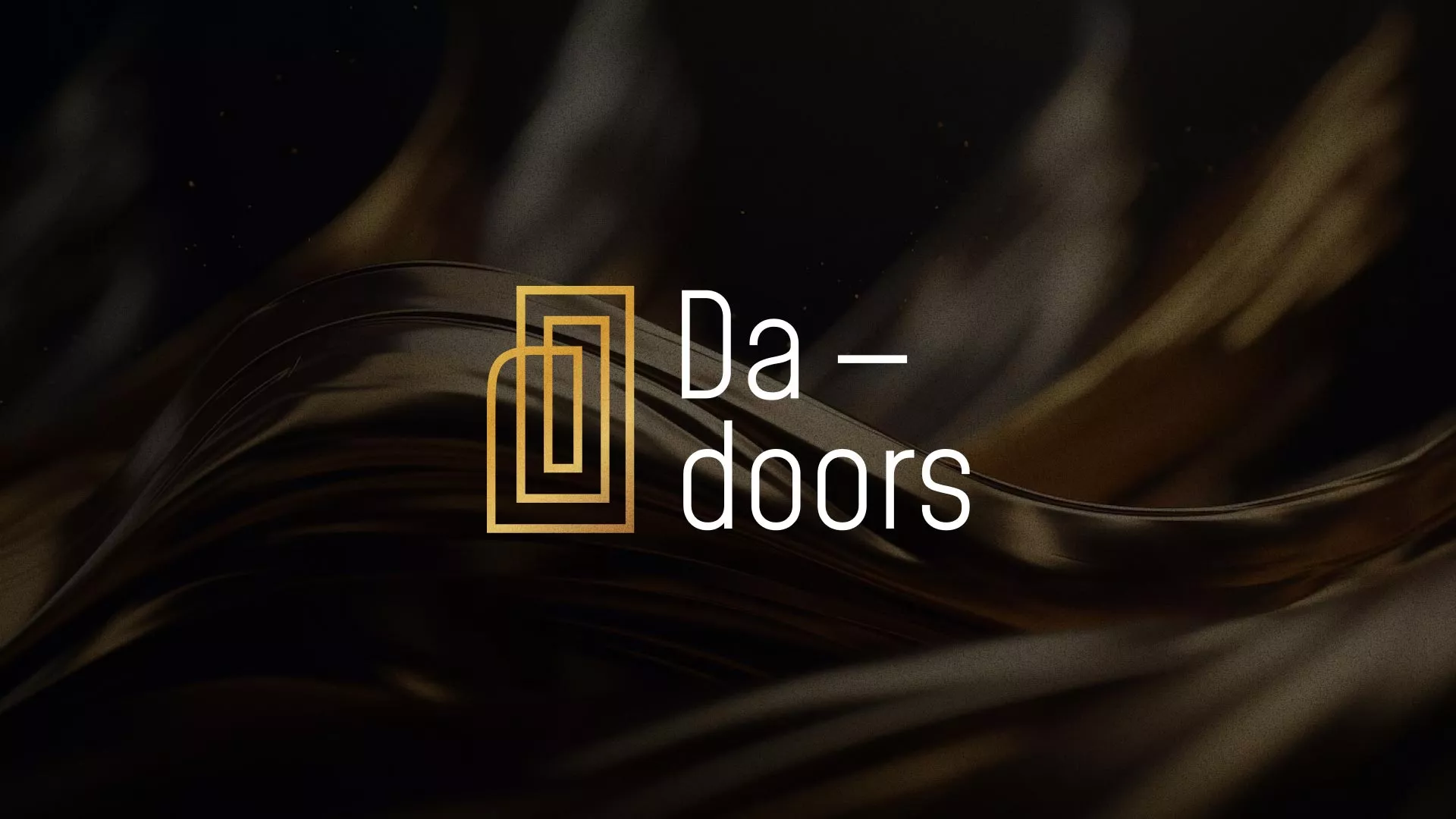 Разработка логотипа для компании «DA-DOORS» в Сланцах
