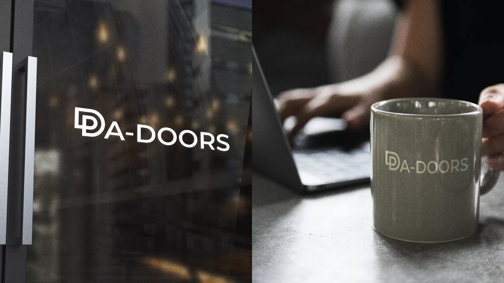 Создание логотипа компании «DA-DOORS» в Сланцах